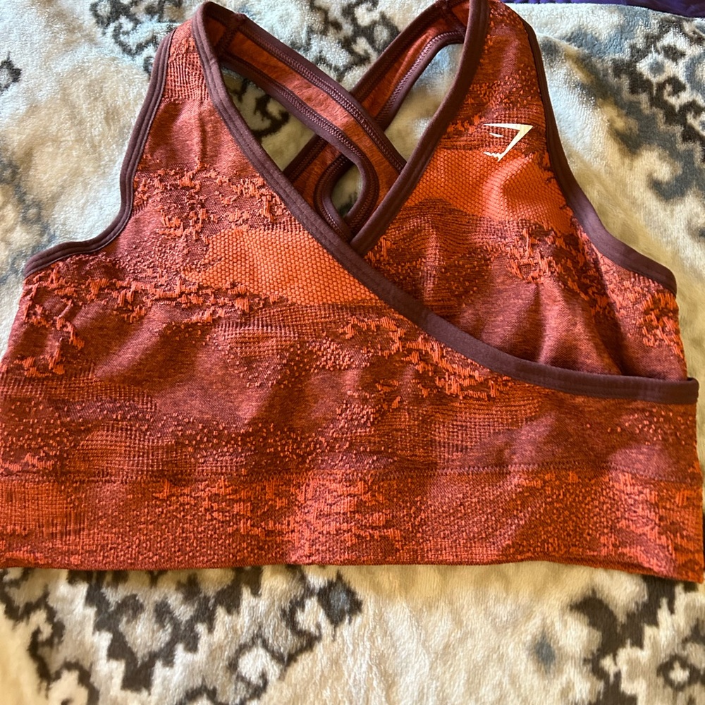 Adapt camo seamless Gymshark bra